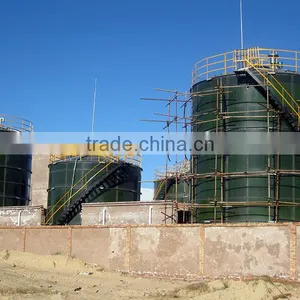 Biogas Digester Glass Fused-to-steel Bolted Tanks Eco-friendly Enamel Coated Steel Digester thumbnail-5