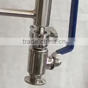 0.5''stainless Steel Tri Clamp Ball Valve for Distiller Pot thumbnail-3