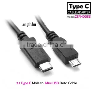 1M USB 3.1 C Type C Connector Male to Micro USB Male Data Cable for Tablet&smart Phone thumbnail-1