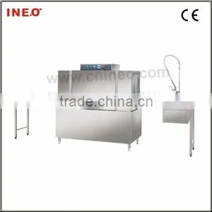 High Efficiency Hood Type Hotel Industrial Dishwasher/Commercial Dishwasher Price thumbnail-4