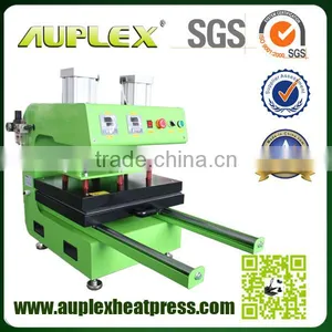 OEM Manufacturer Direct Double Heating Plates 16*24 Inches Tshirt Heat Press Machine Pneumatic thumbnail-2