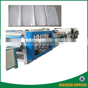 Automatic 3 Colors Woven Bag Cutting Sewing Printing Collecting Processing Machine Line thumbnail-1