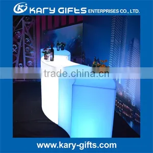 HOT Sale Color Changeable LED Table Light Up Furniture Counter Tables thumbnail-2