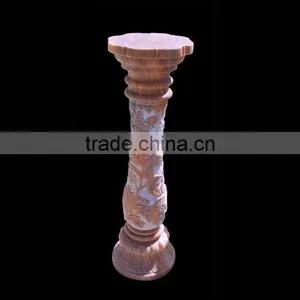 Marble Roman Round Wedding Pillar thumbnail-1