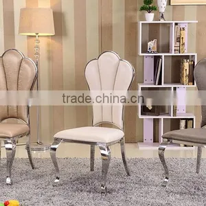 Golden Good Price Hot Sale New Design Stainless Steel Dining Chair thumbnail-1