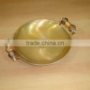 Serving Bowls,Metal Bowls With Handles,Fruit Bowls,Serving Trays,Metal Bowls,Food Bowls,Table Decor thumbnail-1