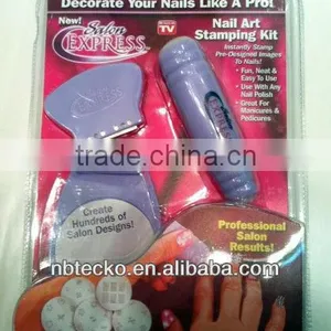 Hot Selling Nail Art Stamping Kit With Hundreds of Designs thumbnail-1