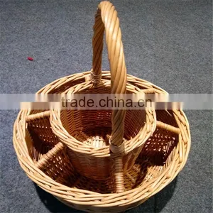 2016 New Design High Quality Wicker Wine Bottle Basket thumbnail-5