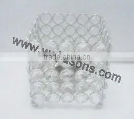 2015 New Products Crystal Glass Candle Holder Decoration for Home thumbnail-2