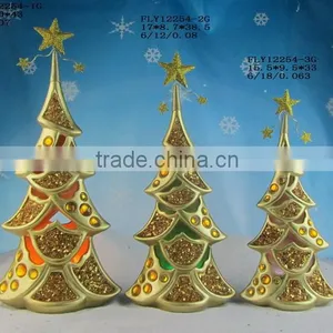 Ceramic Christmas Tree Candle Holder thumbnail-1