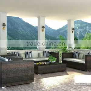 Wholesale - Big Sofa Set Garden Outdoor Furniture Set of PE Rattan thumbnail-1