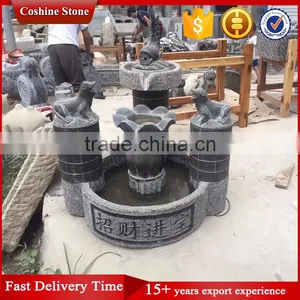 Unique Artificial Engraving Garden Stone Water Fountain thumbnail-2