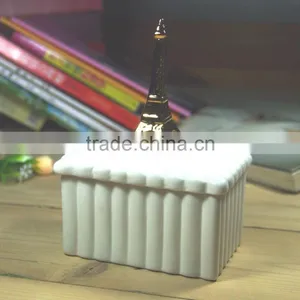 Fashion Ceramic Jewelry Box Square thumbnail-6