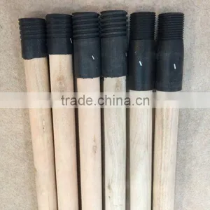 Custom Well Straight Natural Wooden Broom Poles With French Screw thumbnail-1