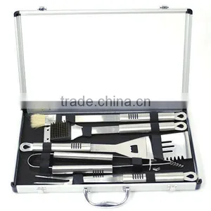 BQ-0049 5 Pcs Bbq Tools Set Aluminum Suitcase Tools thumbnail-1