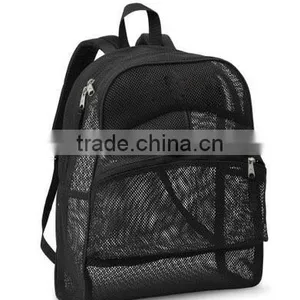 Mesh Back Pack With Large Main Compartment thumbnail-2