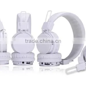 Good Quality FM Radio Wireless Sports Headphone Sexy Girl Pink Bluetooth Earphone thumbnail-4