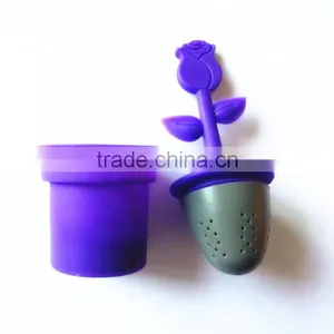 Food Grade Silicone Tea Infuser,Silicone Tea Bags,Silicone Tea Filter thumbnail-1