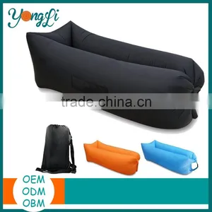 Wholesale Outdoor Camping Hiking Bed Portable Inflatable Nylon Lounger Adult Bear Air Sleeping Bag thumbnail-3