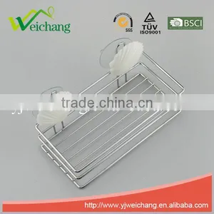 WCTS836 Hot Sale Wire Frame Stainless Steel Shower Rack Bathroom Hanging Shower Racks thumbnail-1