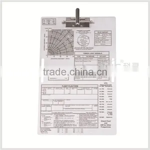 Flight Plan Form Clipboard Aluminum Aero Kneeboard (Clipboard) # VFR thumbnail-1