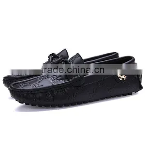 China Brand Fashion Casual Loafers Leather Shoes for Men, Adults Genuine Leather Casual Shoes Sample for Male High Quality thumbnail-4