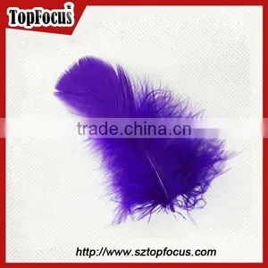 Wholesale Colorful Natural Decorations Turkey Marabou Loose Bulk Feathers thumbnail-3