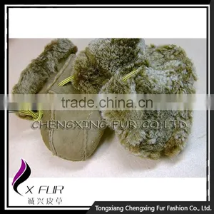 CX-SHOES-02 Genuine Sheared Sheep Leather Infant Shoes thumbnail-2