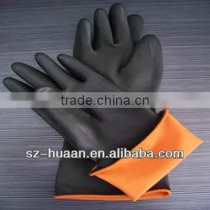 Good Quality Rubber Gloves Heavy Duty Chemical Protection Gloves thumbnail-1
