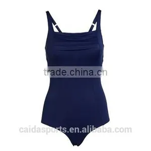 Top Quality One Piece Design Dark Blue Sexy Women Swimwear thumbnail-1