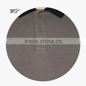 Knitted Latest Man Fitted Polo T-shirt Raglan Golf Shirts Sleeve Custom T-shirts thumbnail-5