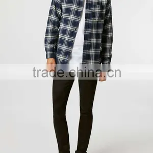 2016 Oxford Check Men Shirt Wholesale in China thumbnail-3