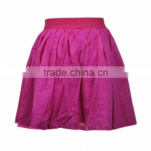 High Quality Kids Elastic Waist Band Red Baby Girl Tutu Skirt in Wholesale thumbnail-2