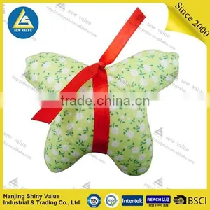 100% Cotton Red Floral Butterfly Shape Pin Cushions thumbnail-4