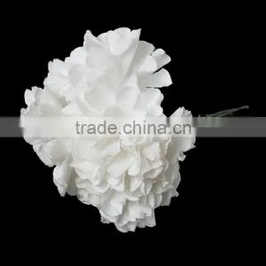 Paper Artificial Flower Decoration Millinery White 9.0cm(3 4/8"), 1 Packet(Approx 144 PCs/Packet) thumbnail-1
