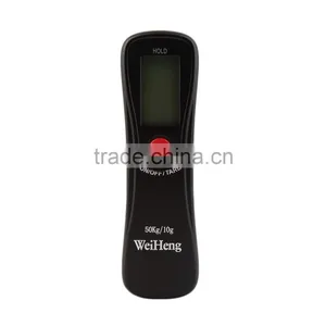 Mini Portable 50kg to 10g LCD Digital Hanging Scales Electronic Luggage Weight Balance Weighing Scale With Stripe New Arrival thumbnail-1