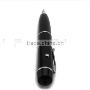 High Quality Laser Point and 4GB 8GB 16GB USB Logo Ballpoint Business Metal Pen Box Gift Set thumbnail-4