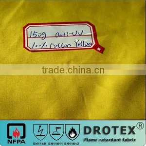 CVC 80% Cotton 20%polyester New Arrival Flame Retardant &anti-UV 50+product Fabric Buy Directly From DROTEX Manufacturer thumbnail-1