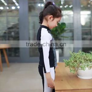 2017 Latest Design Chinese Style Swim Suit Cute Baby Girl Two Pieces Swimwear thumbnail-2