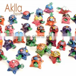 CHRISTMAS TOTAL STOCK LIQUIDATION!!!! PACK OF 450 WonderfuL Handmade AND HANDPAINTED MOBILE HEAD TURTLES thumbnail-1
