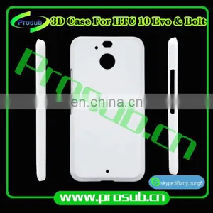 3d Sublimation Heat Transfer Blank Smartphone Case Cover for Prosub- HTC 10 EVO and Bolt thumbnail-1