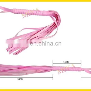 Classic Faux PVC Leather Whip for Party Favor Toy thumbnail-3