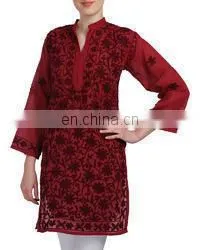 Pakistan Digital Printed Kurti India Cheap thumbnail-4