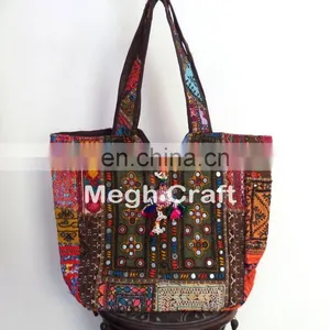 Gypci Bohemian Handbags Vintage Hippei Banjara Handbags Fancy Banjara Bags- Banjara Jhola Bag thumbnail-2