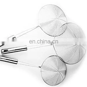 Kitchen Cooking Utensils Stainless Steel Wire Oil Skimmer thumbnail-6
