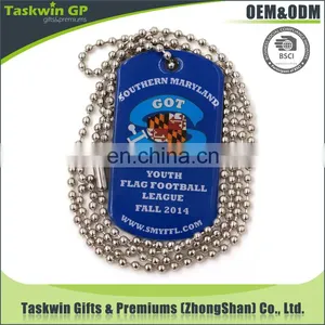 Cheap Wholesale Custom Metal Dog Tag Necklace for People / Pets thumbnail-2