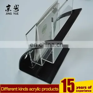 Plain Acrylic a4 Clear File Folder Document Holder Clear File Storage Shelf Office Supplies thumbnail-3