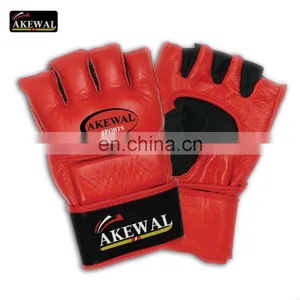 MMA Gloves Cowhide Leather thumbnail-1