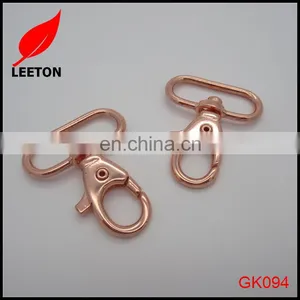 Factory Supply Shiny Rose Gold Snap Hook for Handbag thumbnail-5