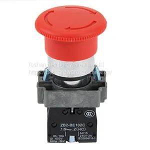 Emergency Stop Mushroom Push Button Switch XB2-BS542 ZB2-BE102C thumbnail-1